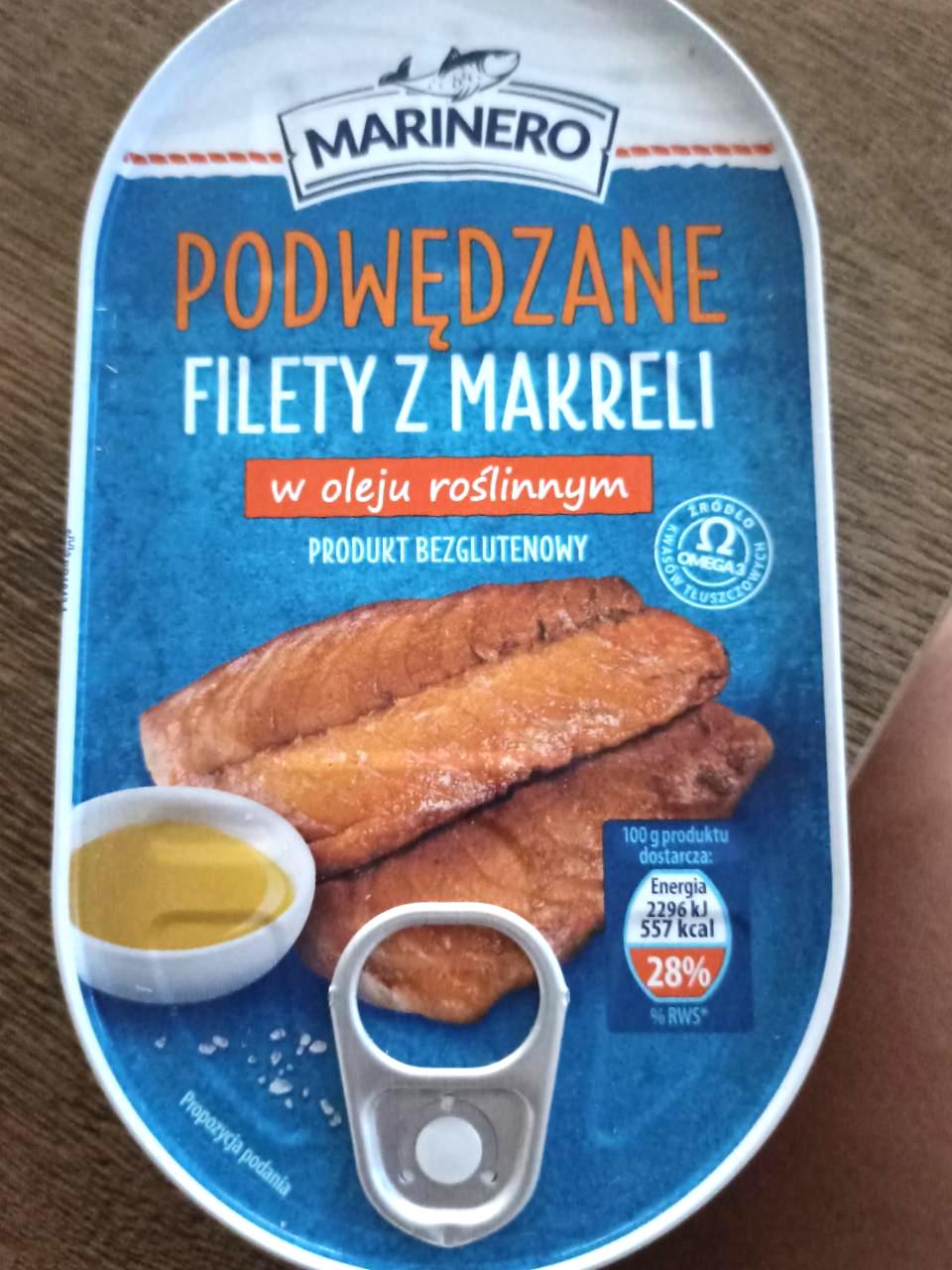 Zdjęcia - Podwędzane filety z makreli w oleju roślinnym Marinero