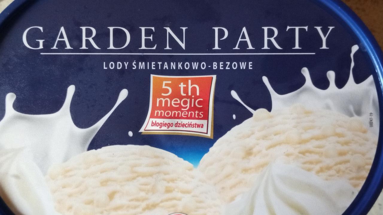 Zdjęcia - Garden party lody śmietankowo bezowe 