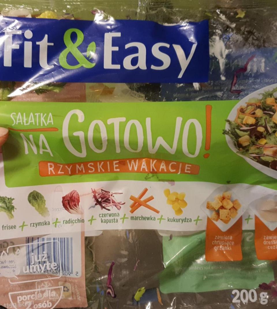 Zdjęcia - sałatka na gotowo Fit and easy