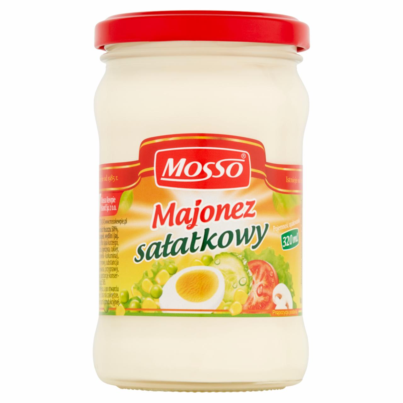 Zdjęcia - Mosso Majonez sałatkowy 260 g