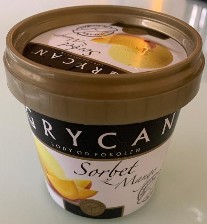 Zdjęcia - Grycan Sorbet z mango