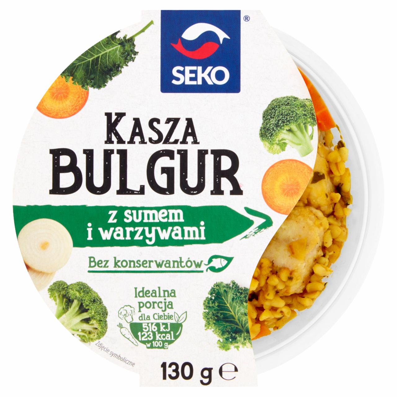 Zdjęcia - Seko Kasza bulgur z sumem i warzywami 130 g