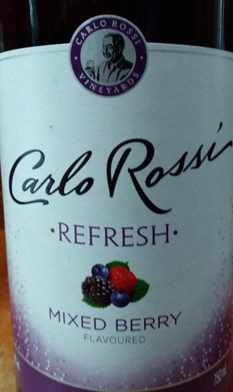 Zdjęcia - carlo rossi refresh mixed berry