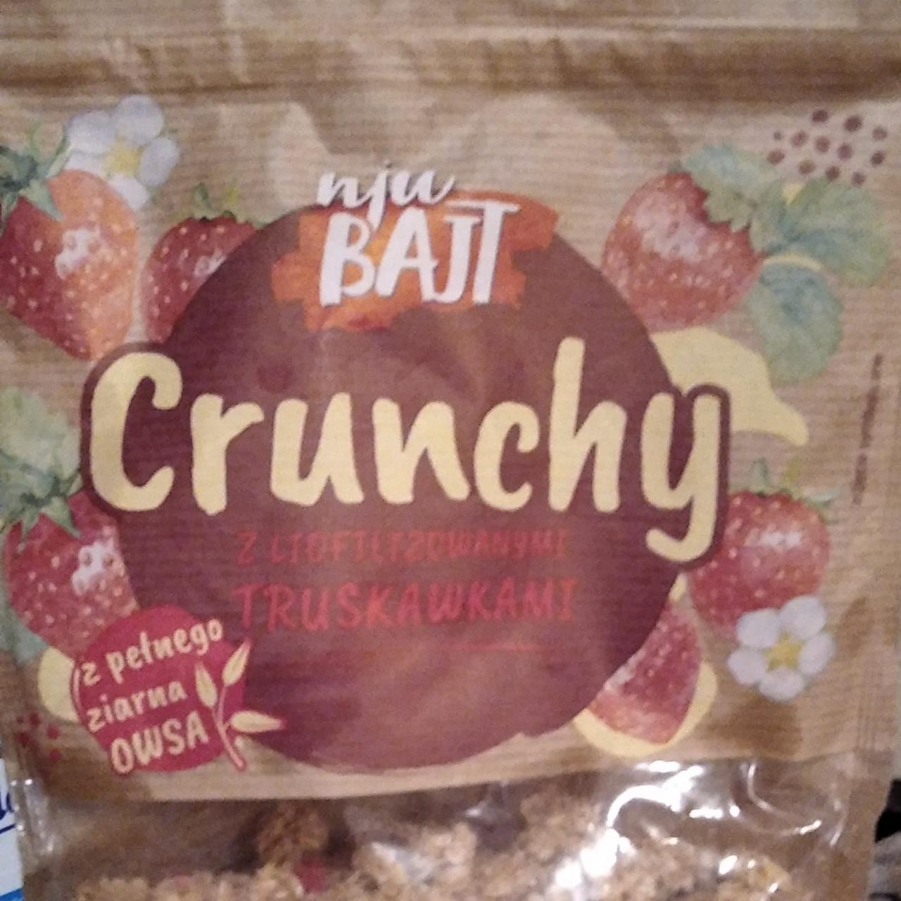 Zdjęcia - Crunchy z liofilizowanymi truskawkami Nju Bajt