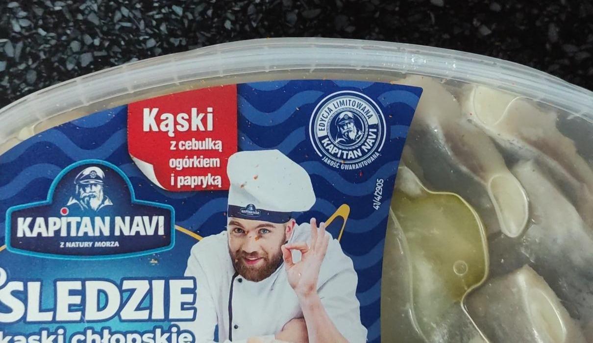 Zdjęcia - Śledzie kąski chłopskie Kapitan Navi