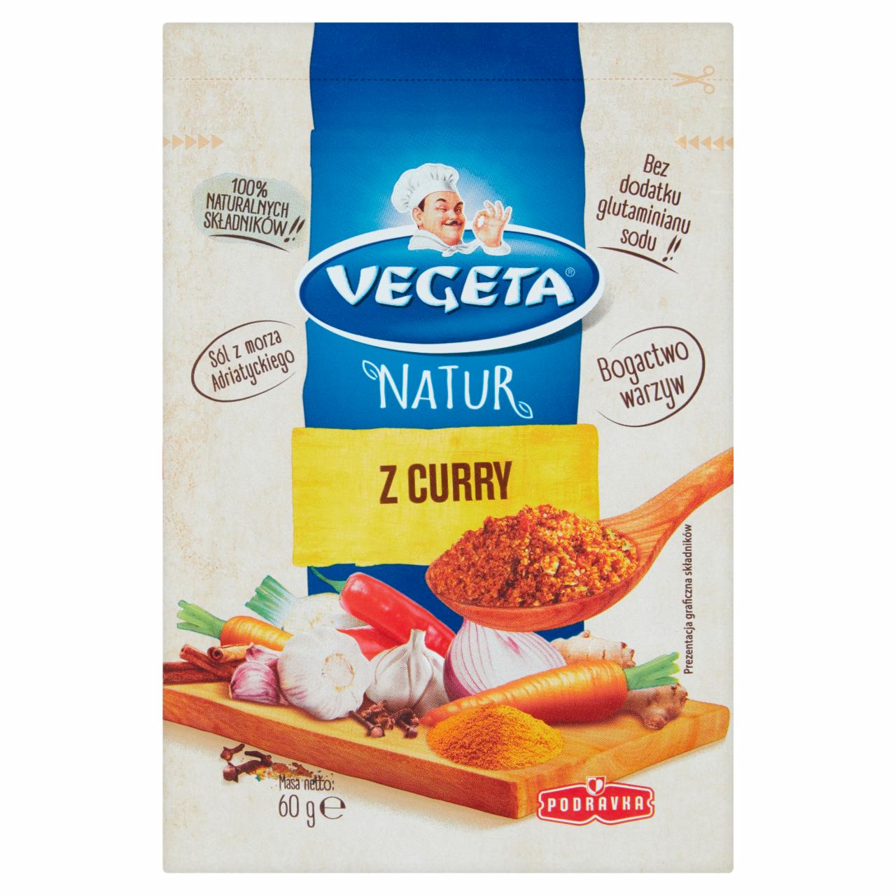 Zdjęcia - Vegeta Natur Przyprawa z curry 60 g