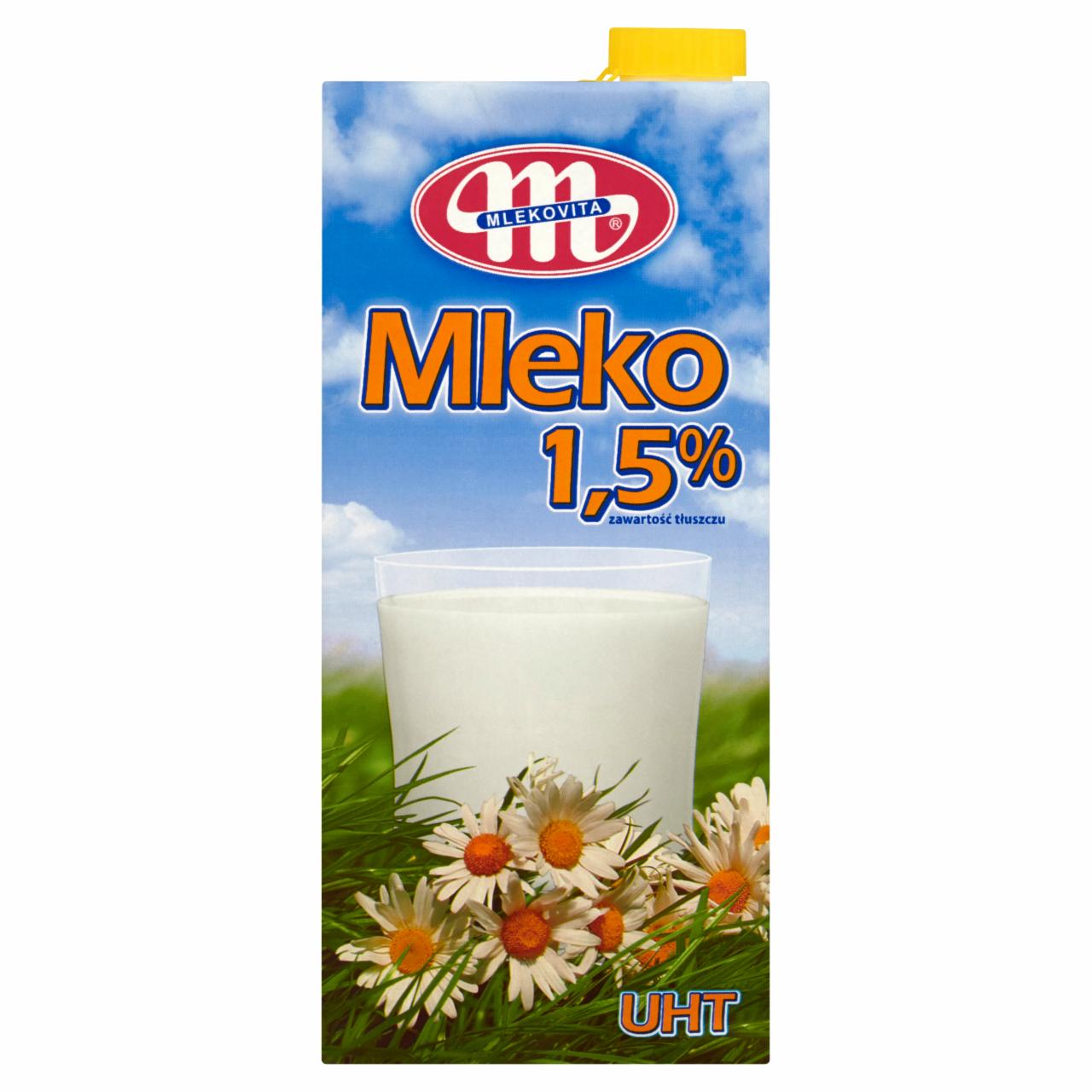 Zdjęcia - Mlekovita Mleko UHT 1,5% 1 l