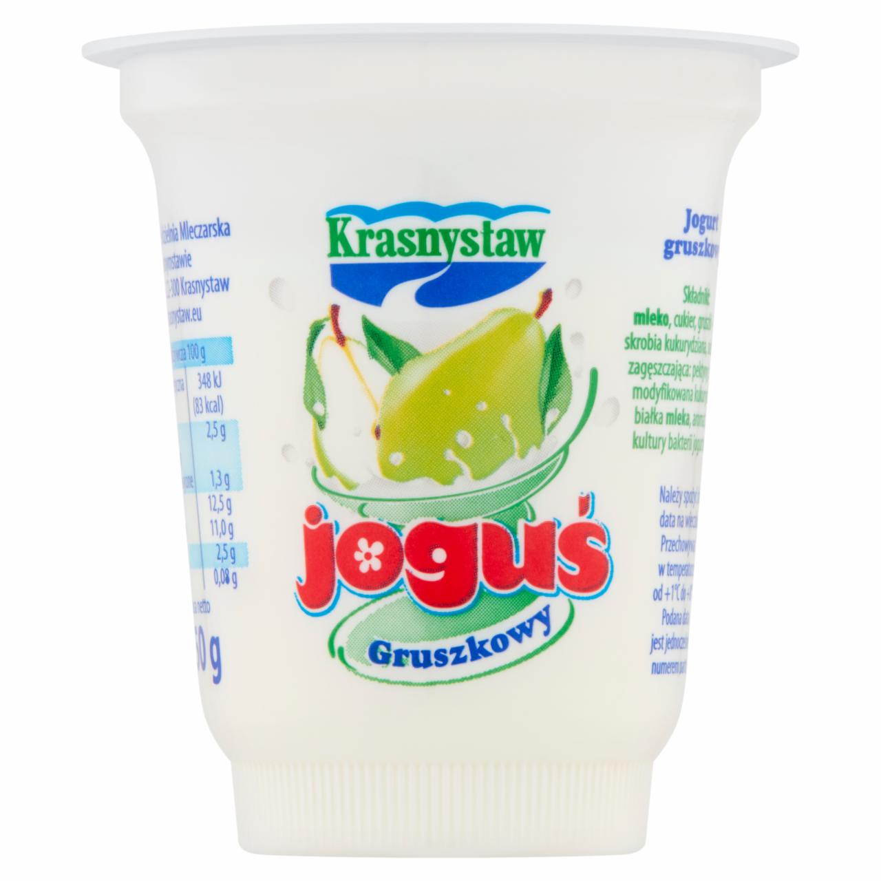Zdjęcia - Krasnystaw Joguś Jogurt gruszkowy 150 g