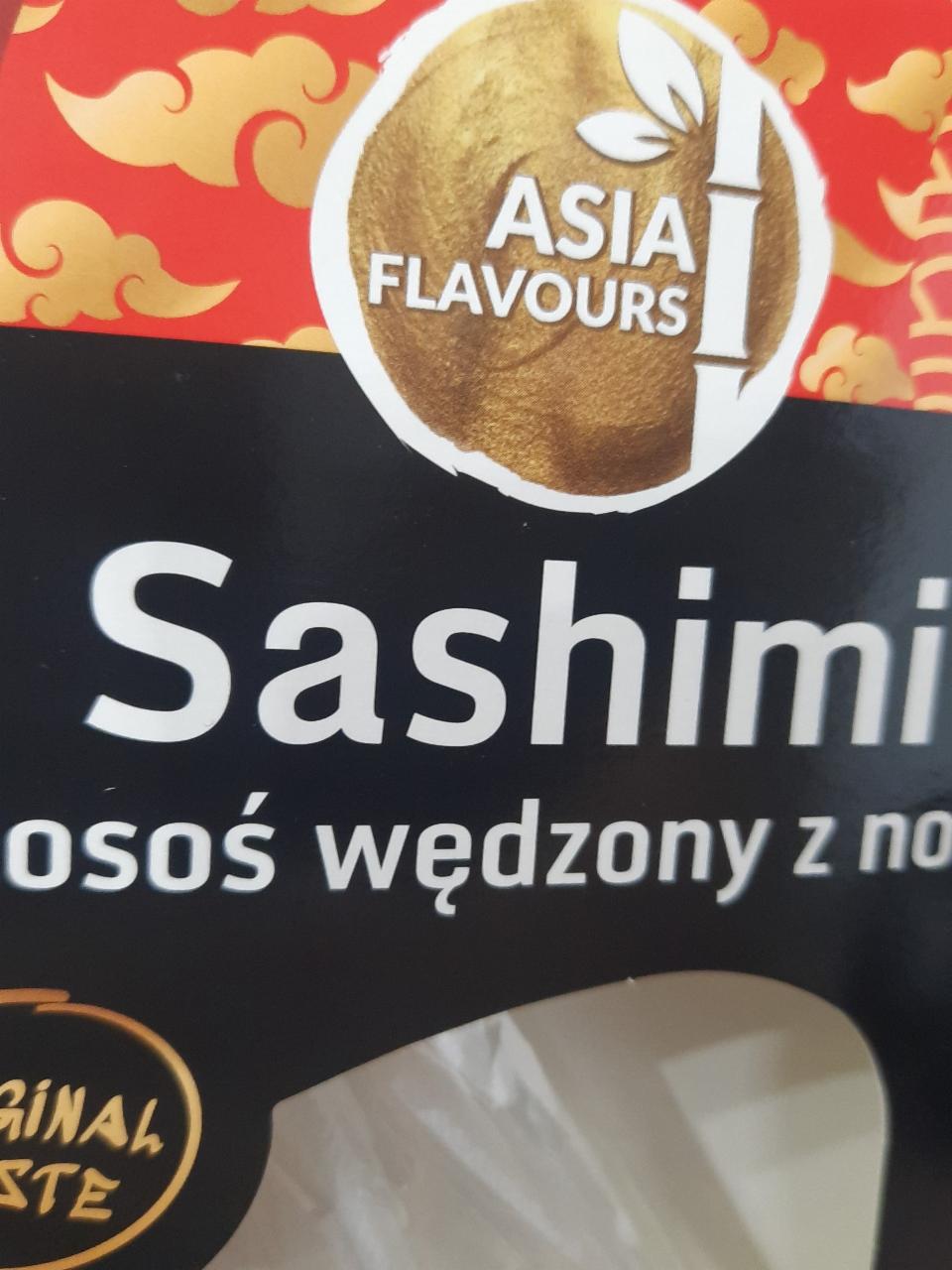 Zdjęcia - Sashimi Łosoś wędzony z nori Asia Flavours