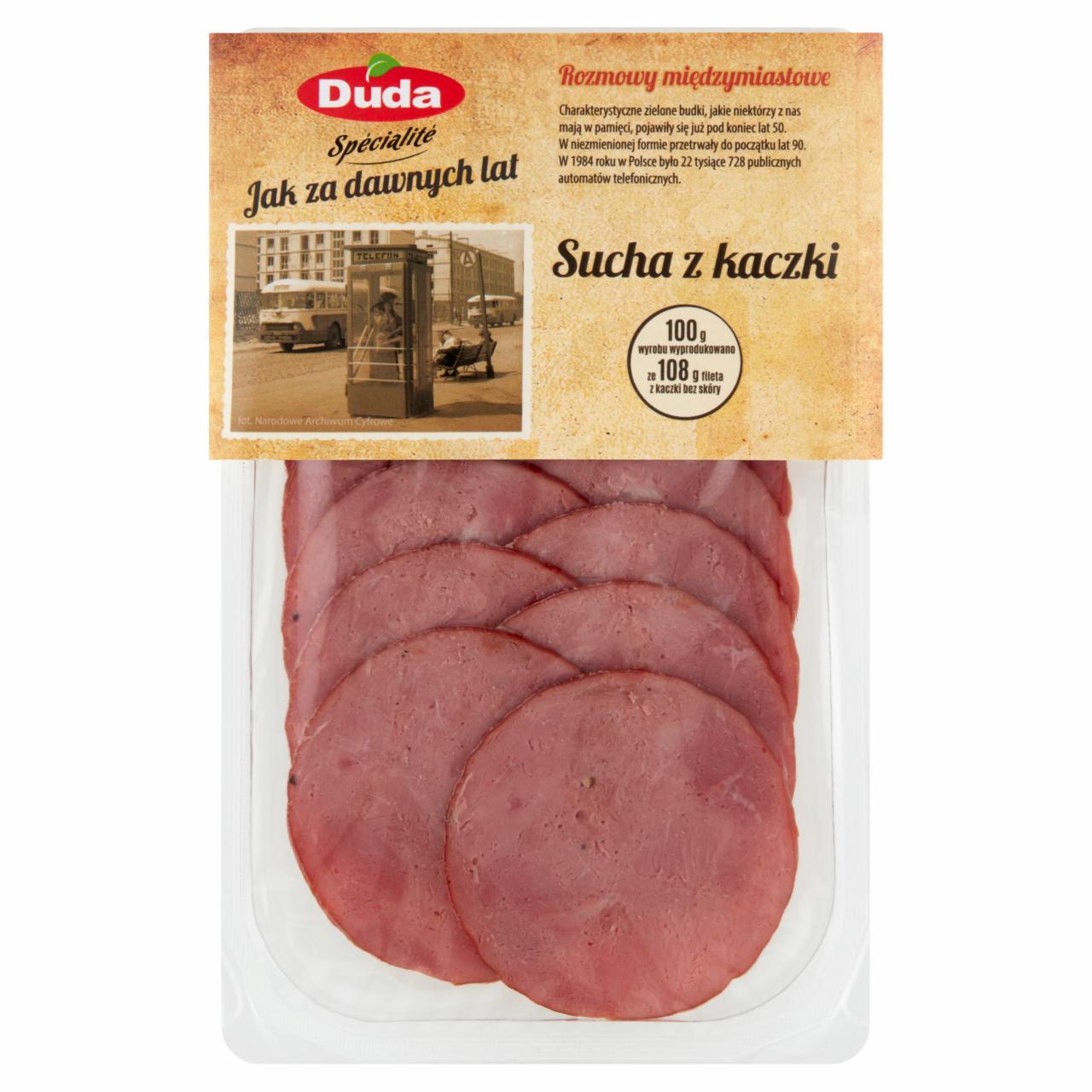 Zdjęcia - Duda Spécialité Kiełbasa sucha z kaczki 90 g