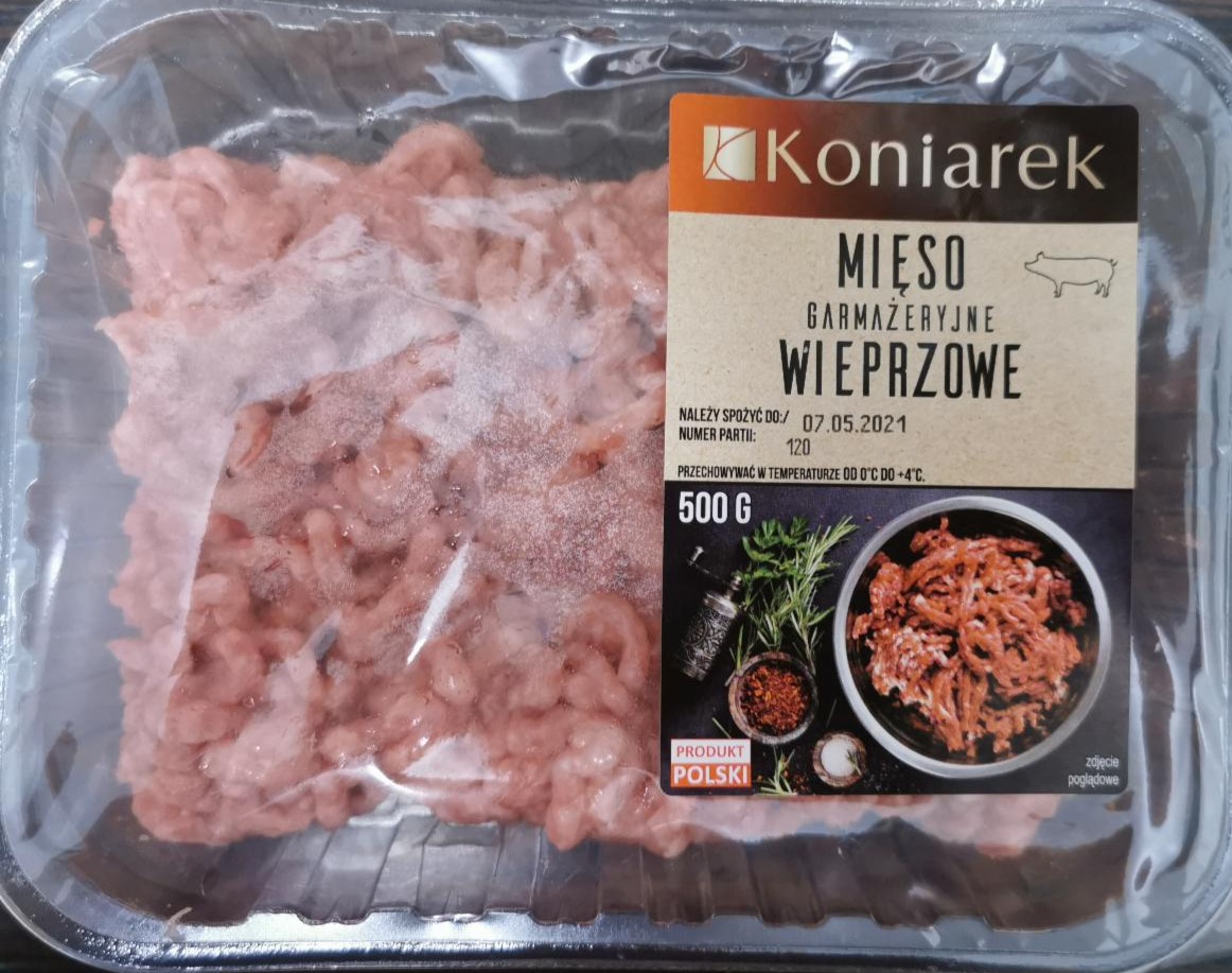 Zdjęcia - Mięso garmażeryjne wieprzowe Koniarek