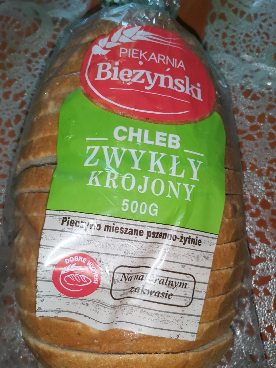 Zdjęcia - chleb zwykły krojony piekarnia bieżyński