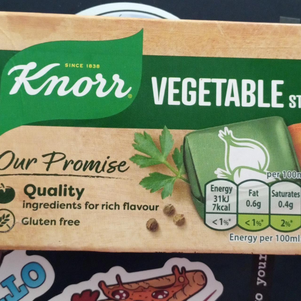 Zdjęcia - Knorr Bulion warzywny 120 g (12 x 10 g)
