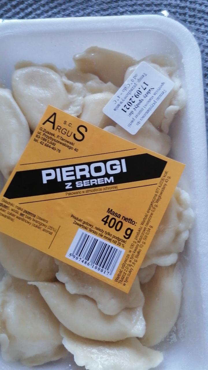 Zdjęcia - Pierogi z serem Agrus 