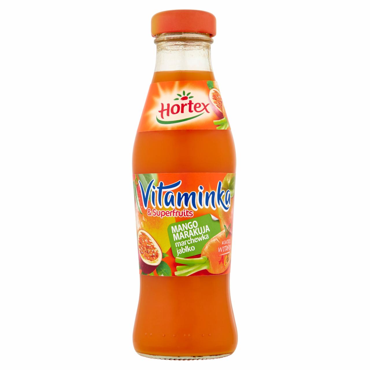 Zdjęcia - Hortex Vitaminka & Superfruits Mango marakuja marchewka jabłko Sok 250 ml