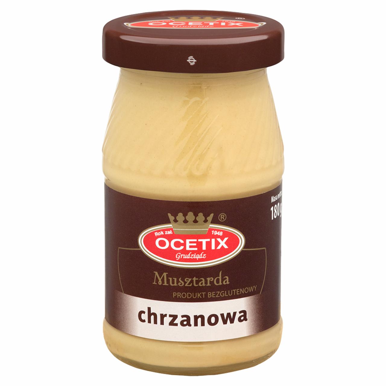 Zdjęcia - Ocetix Musztarda chrzanowa 180 g