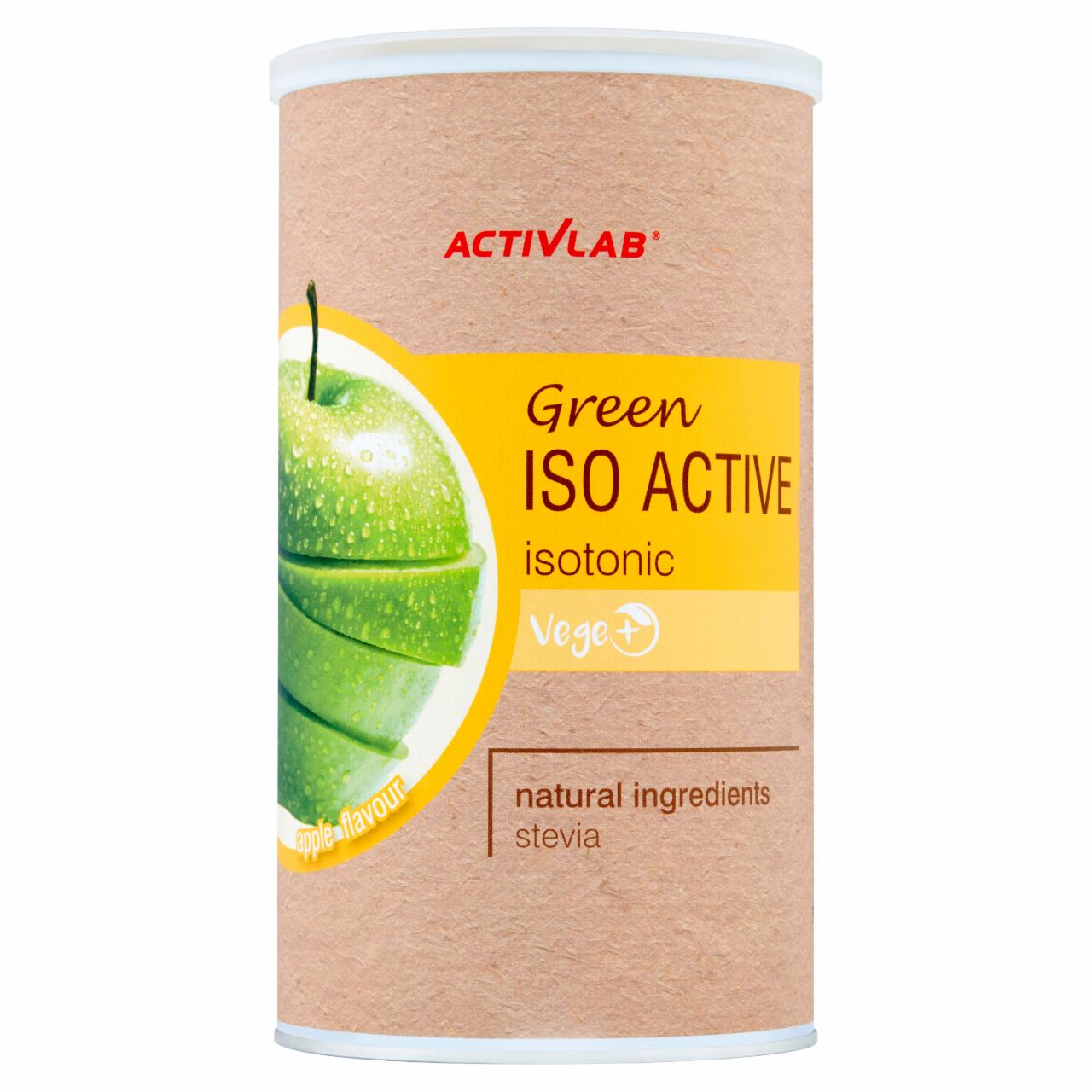 Zdjęcia - Activlab Green Isotonik Napój izotoniczny o smaku jabłkowym 475 g