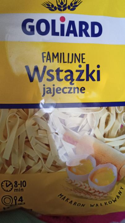 Zdjęcia - Goliard Makaron familijny wstążki jajeczne 400 g