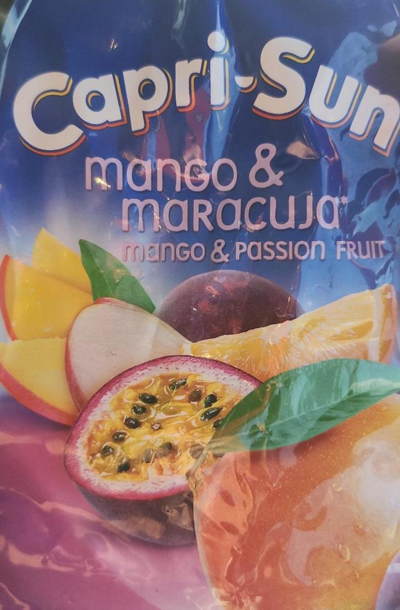 Zdjęcia - Capri-Sun & Bubbles Gazowany napój o smaku pomarańczowym 330 ml