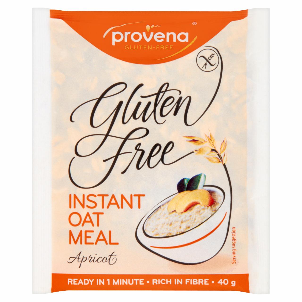 Zdjęcia - Provena Gluten Free Owsianka błyskawiczna z morelami 40 g