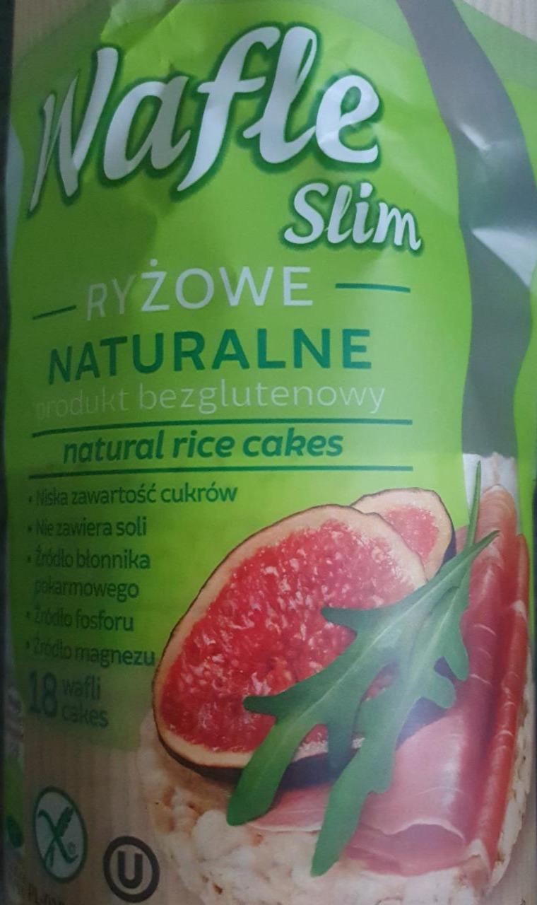 Zdjęcia - Wafle slim ryżowe naturalne bezglutenowe