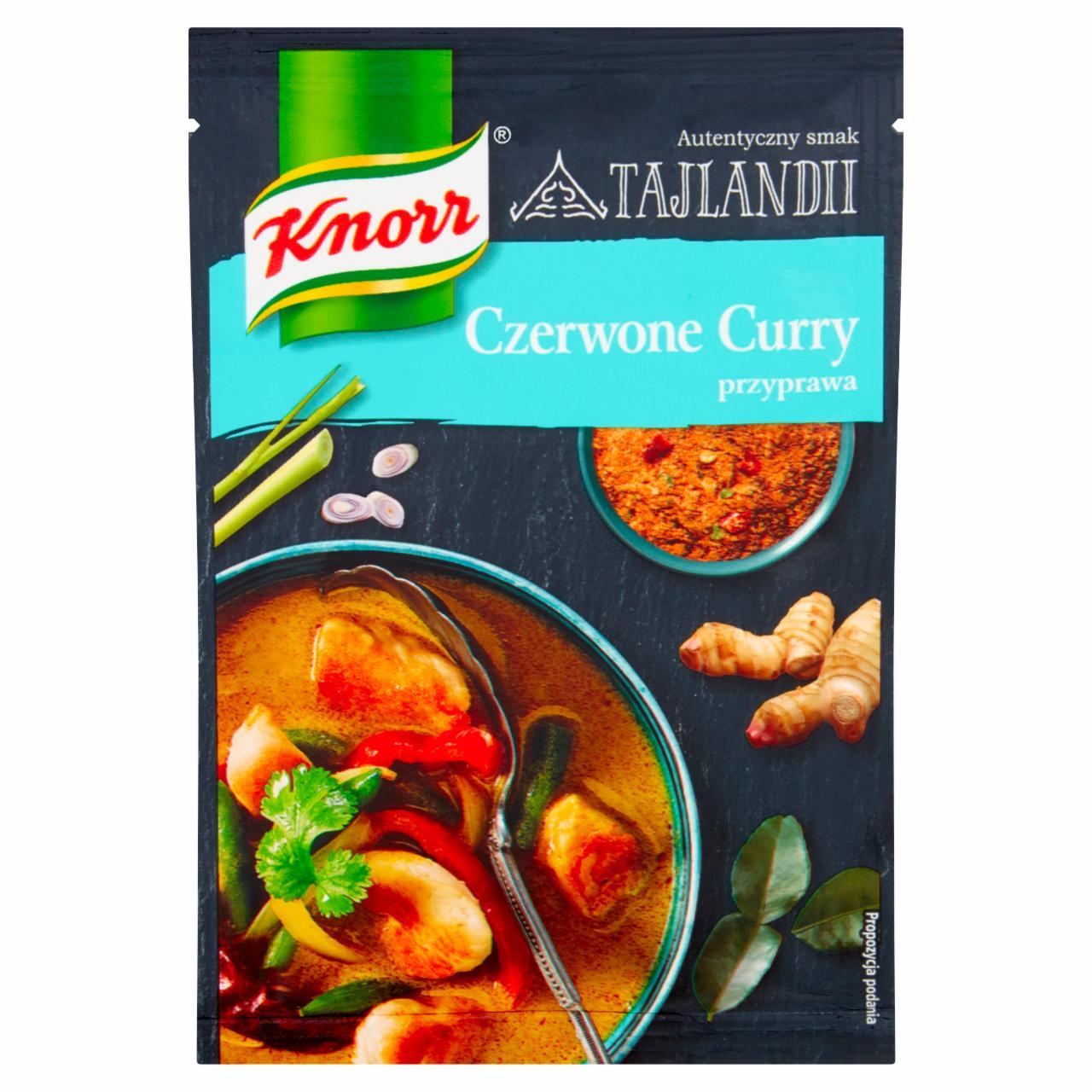 Zdjęcia - Knorr Przyprawa czerwone curry 15 g