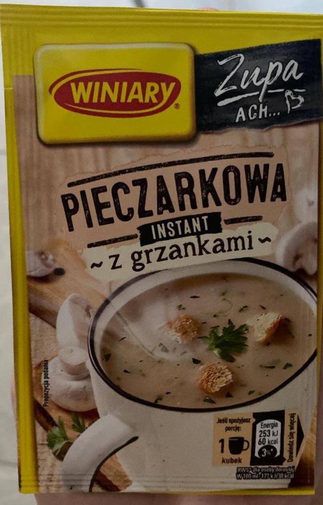 Zdjęcia - Winiary Pieczarkowa z grzankami 16 g