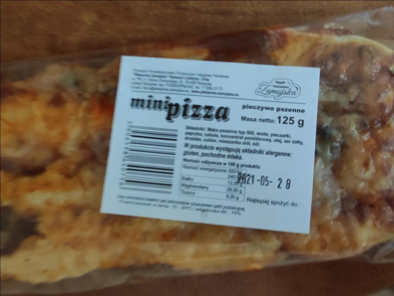 Zdjęcia - minipizza Piekarnia Zamojska