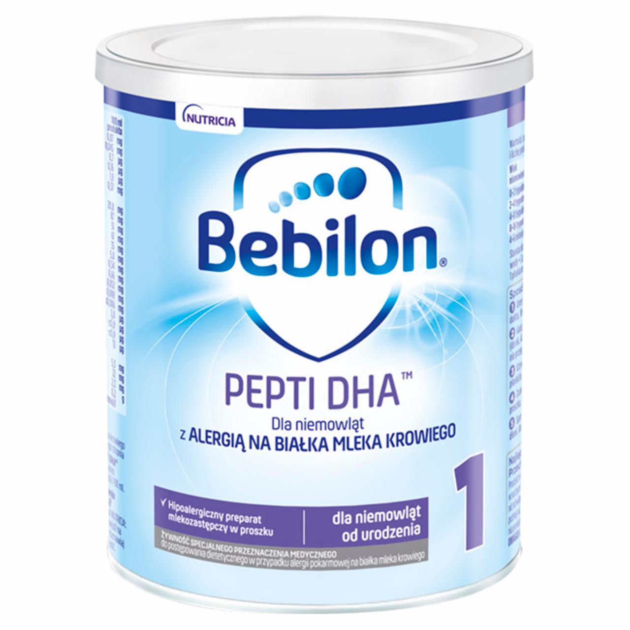 Zdjęcia - Bebilon pepti 1 DHA Żywność specjalnego przeznaczenia medycznego 400 g