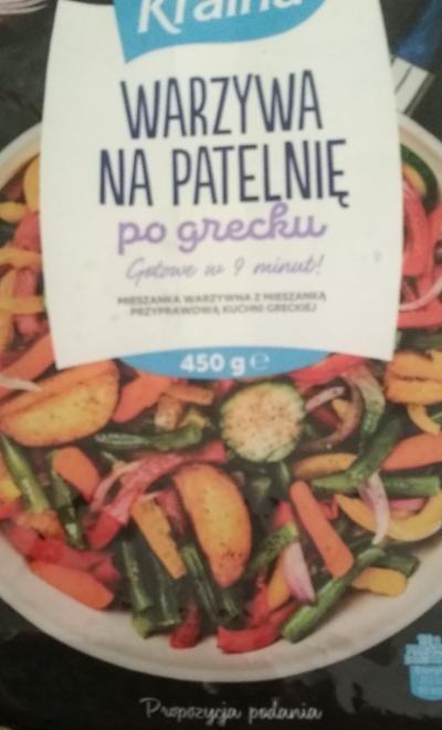 Zdjęcia - Warzywa na patelnię po grecku