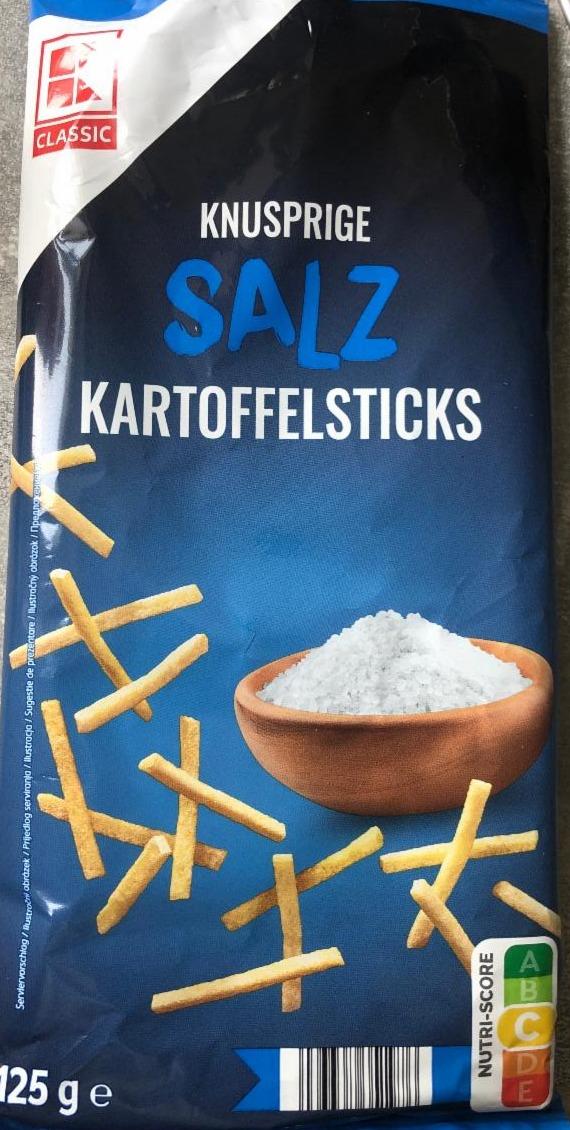 Zdjęcia - Knusprige Salz Kartoffelsticks K-Classic