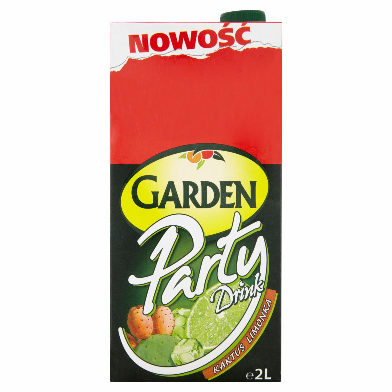 Zdjęcia - Garden Party Drink Kaktus Limonka Napój 2 l