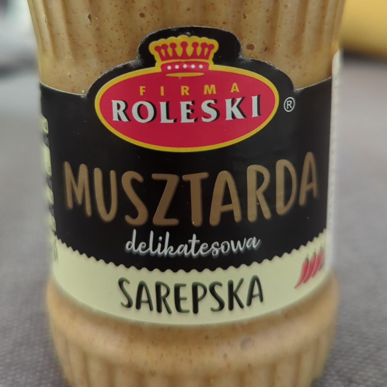 Zdjęcia - Firma Roleski Musztarda delikatesowa sarepska 175 g