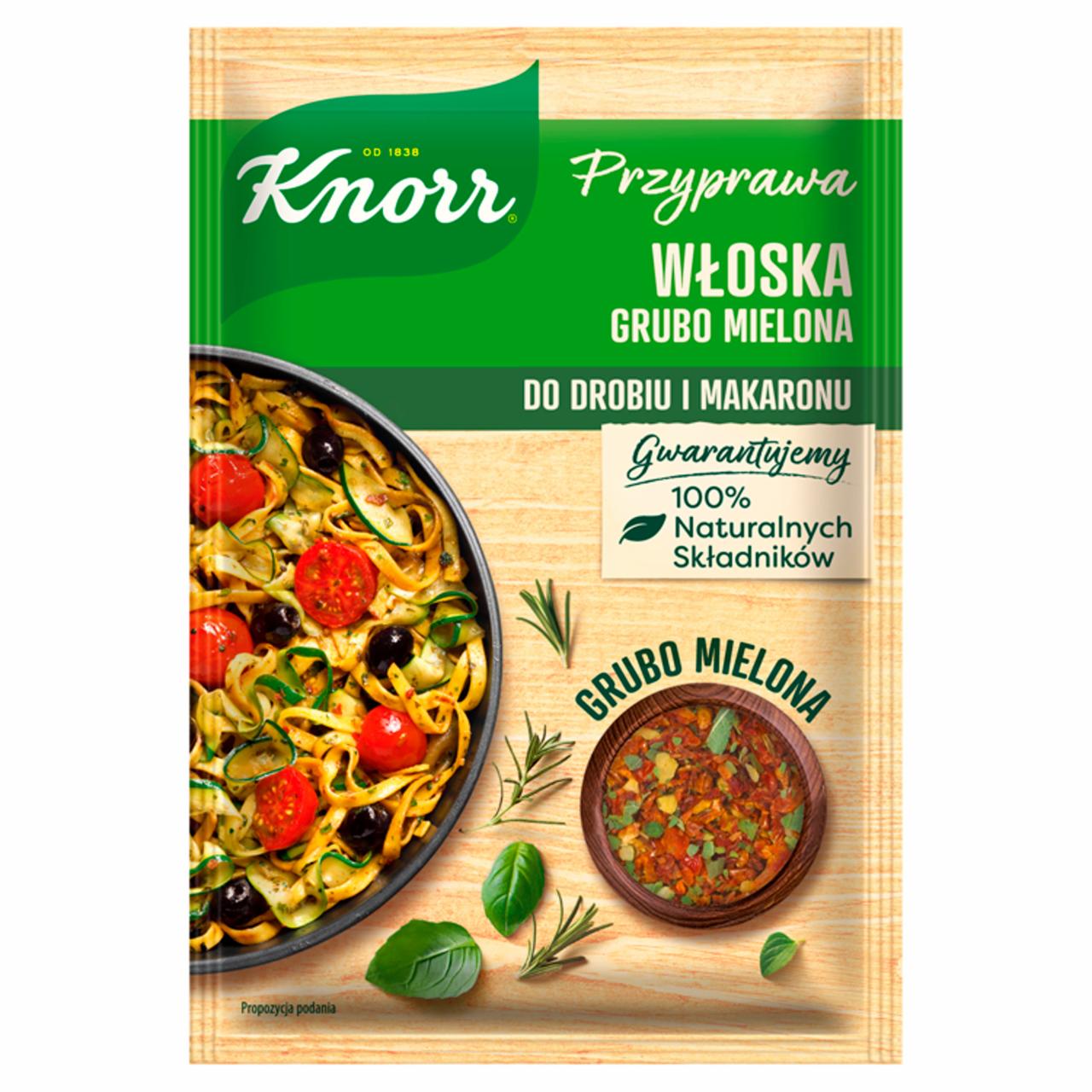 Zdjęcia - Knorr Przyprawa włoska grubo mielona 20 g