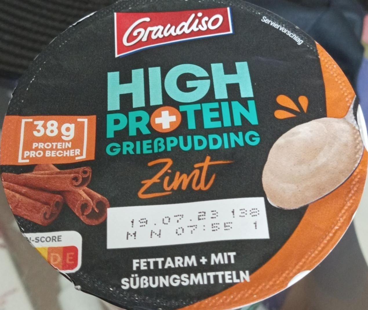 Zdjęcia - High protein Griesspudding Graudiso