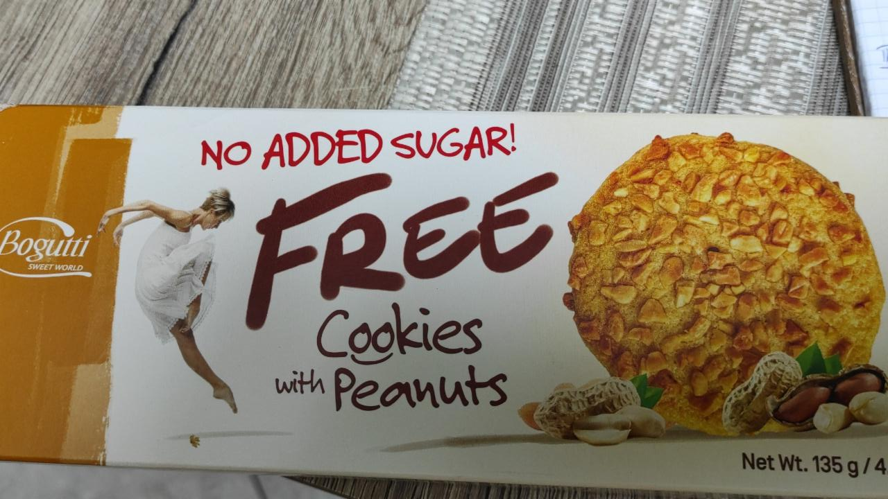 Zdjęcia - free cookies with peanuts begutti