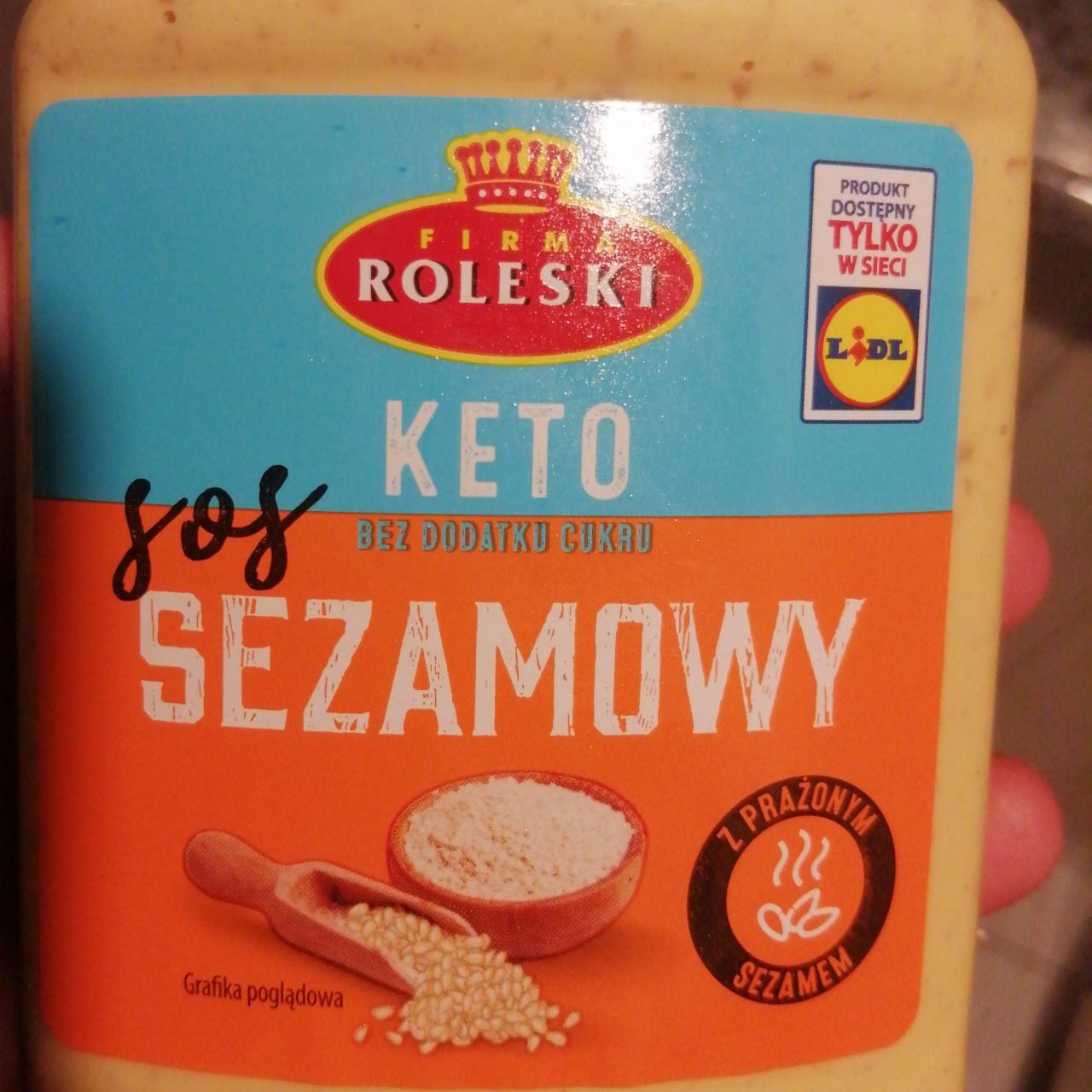 Zdjęcia - Sos sezamowy Keto Roleski