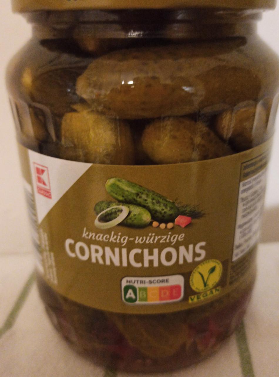 Zdjęcia - Cornichons knackige-würzig K-Classic