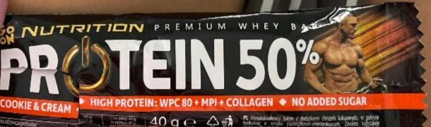 Zdjęcia - Premium Whey Bar Protein Go On Nutrition