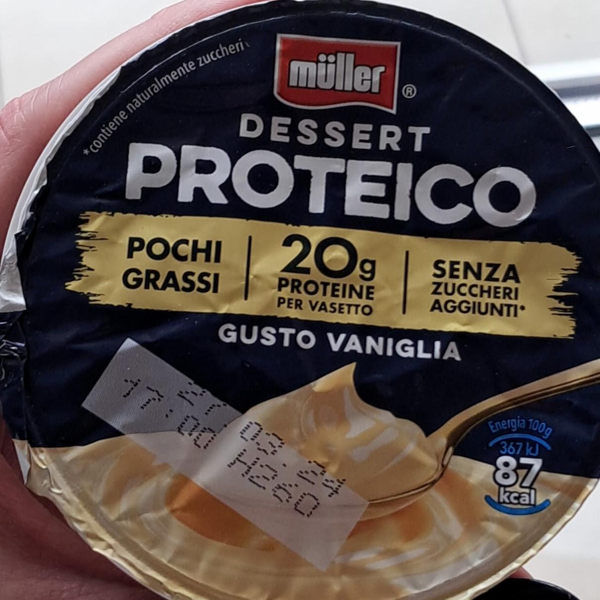Zdjęcia - Dessert Proteico Gusto Vaniglia Müller