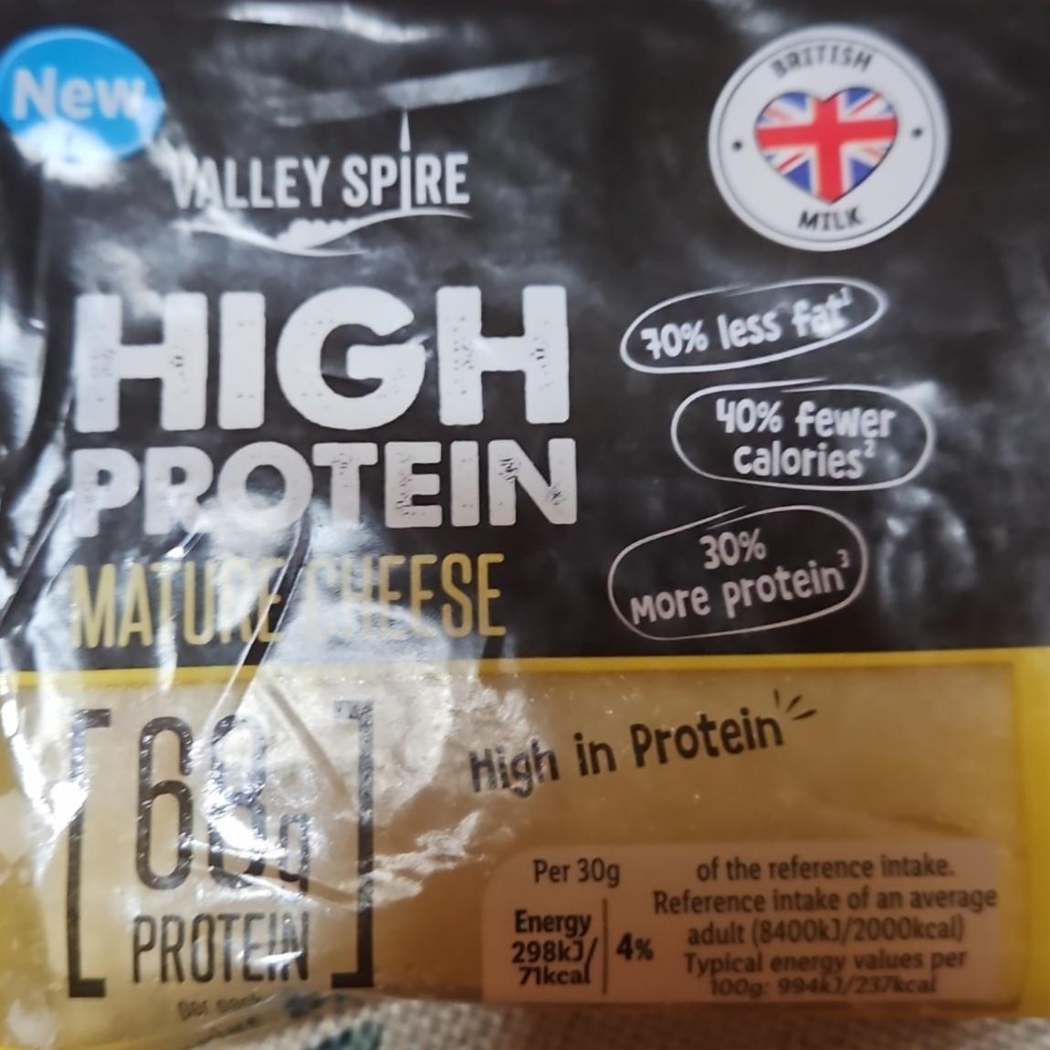 Zdjęcia - High protein Mature cheese slices Valley Spire