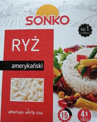 Zdjęcia - Ryż amerykański 400 g (4 x 100 g) Sonko