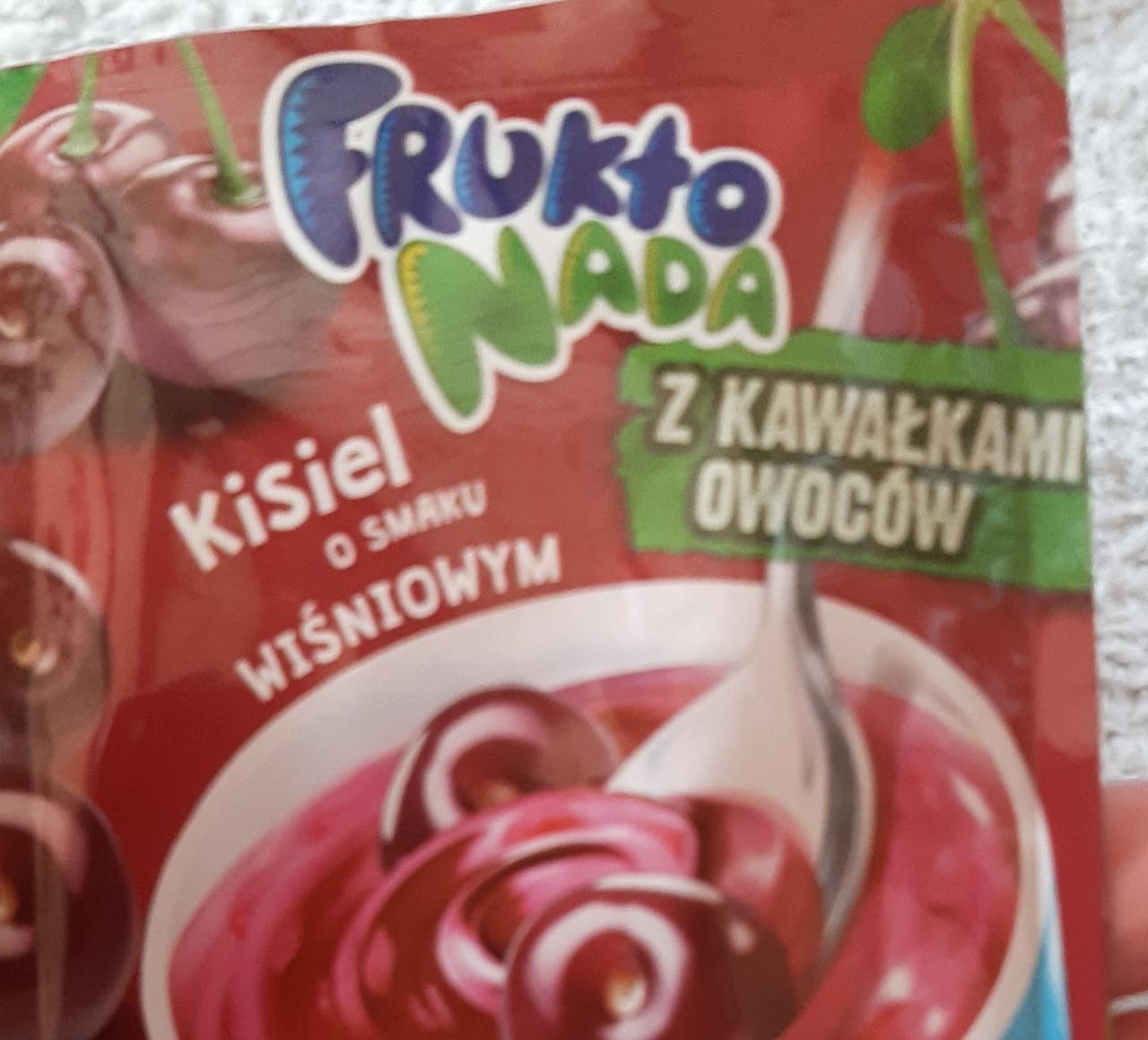 Zdjęcia - Kisiel o smaku wiśniowym Frukto Nada