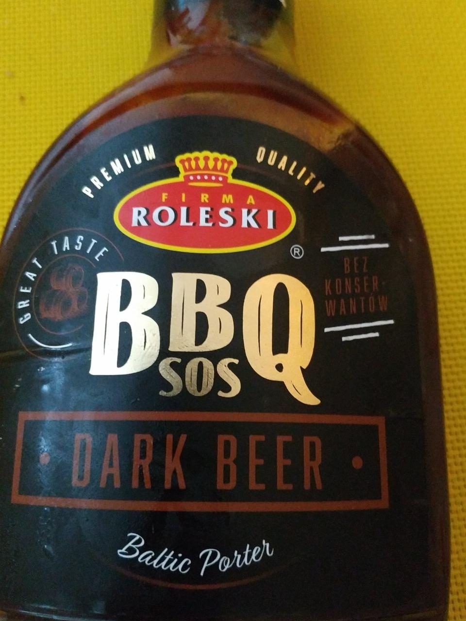 Zdjęcia - Sos BBQ Dark Beer Baltic Porter Firma Roleski