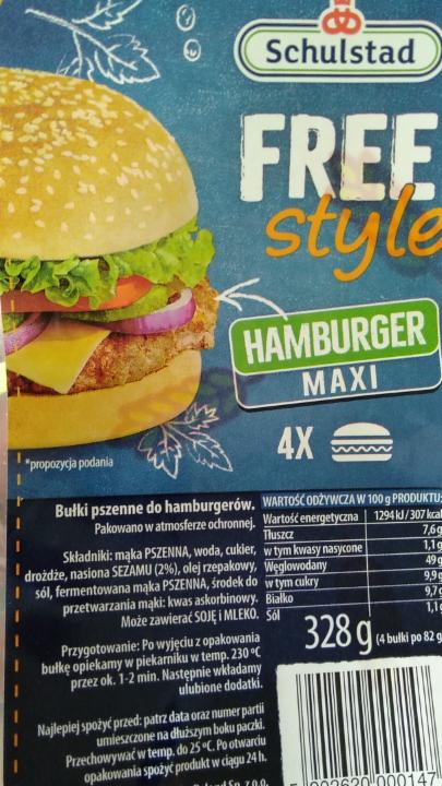 Zdjęcia - bułka do hamburgerów Free style Schulstad