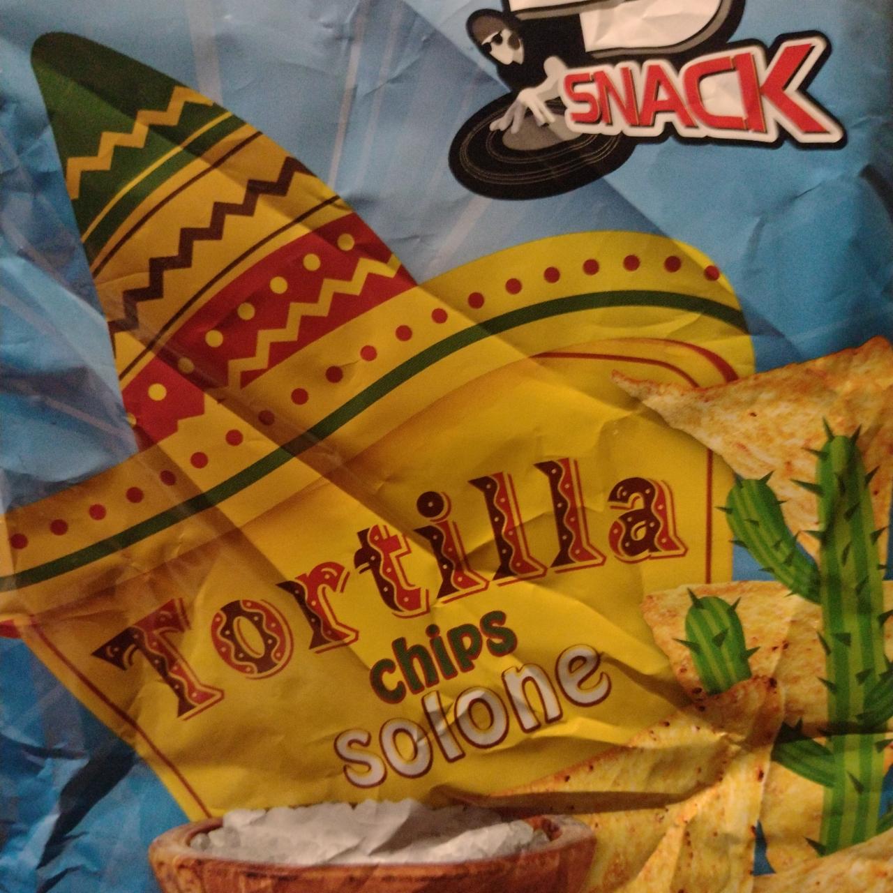 Zdjęcia - chips solone tortilla dj snack