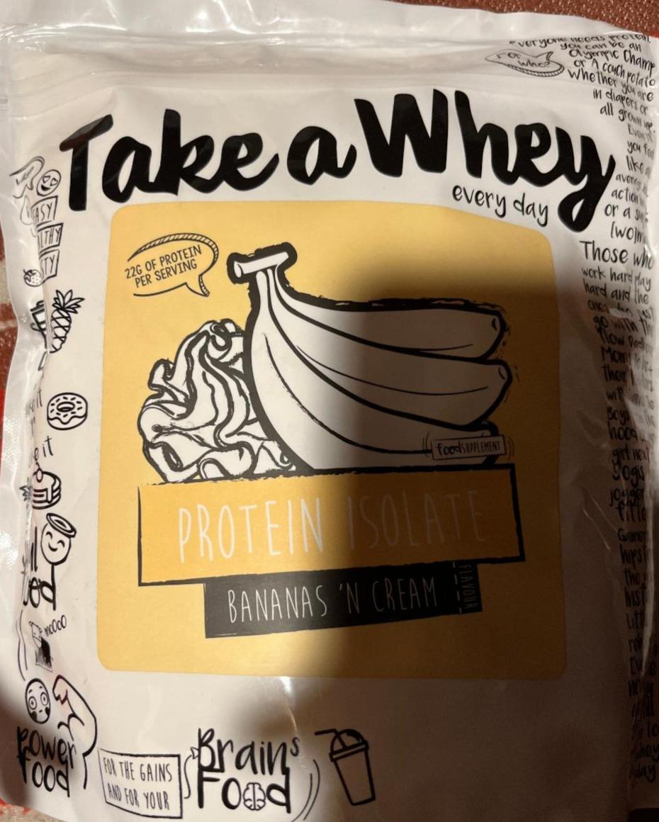 Zdjęcia - Białko o smaku bananowego kremu Take a Whey protein