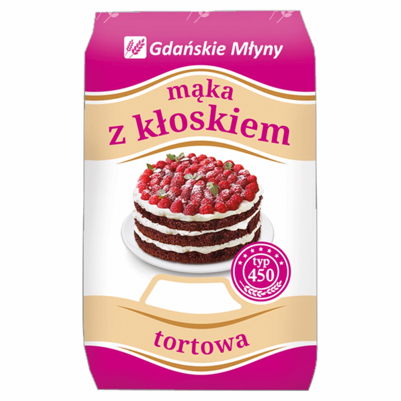 Zdjęcia - Gdańskie Młyny Mąka z kłoskiem Mąka pszenna tortowa typ 450 1 kg