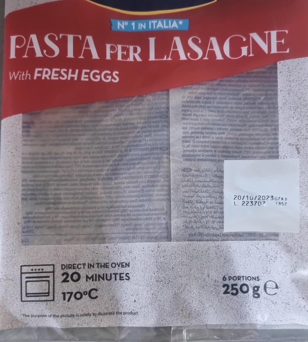 Zdjęcia - Pasta per Lasagne with Fresh Eggs N 1 In Italia