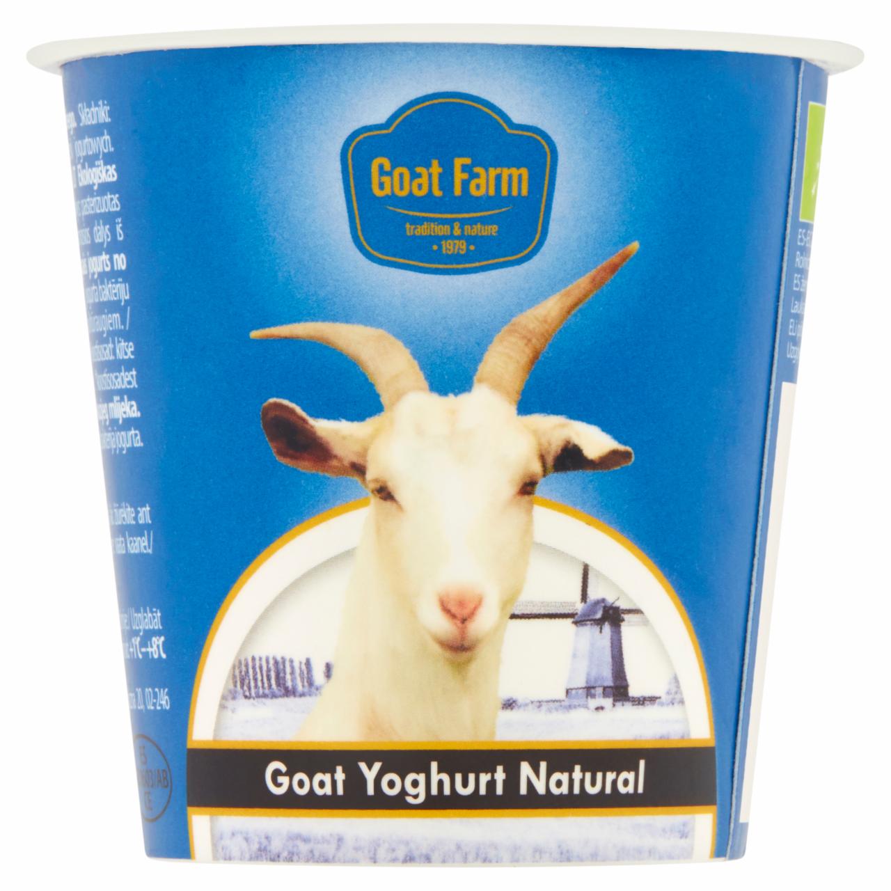 Zdjęcia - Goat Farm Ekologiczny jogurt naturalny z mleka koziego 125 g